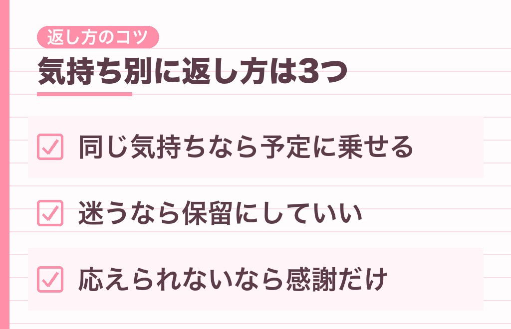 大好きと言う男性心理をふまえた返し方3つ